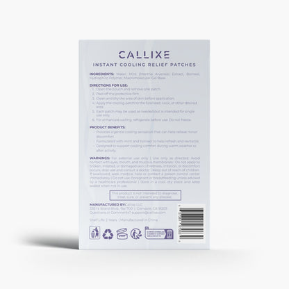 CALLIXE Cold Therapy Patches